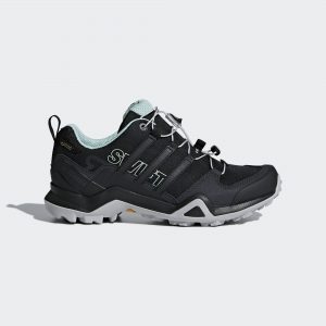 adidas TERREX Swift R2 GORE-TEX Wanderschuh Core Black / Core Black / Ash Green (CM7503)