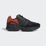 adidas Yung-96 Trail Schuh Core Black / Trace Grey Met. / Flash Orange (EE5592)
