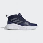 adidas Own the Game Wide Schuh Dark Blue / Grey Two / Cloud White (EF0307)