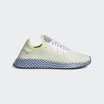 adidas Deerupt Runner Schuh Yellow Tint / Cloud White / Legend Marine (EF5377)