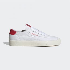 adidas Love Set Super Schuh Cloud White / Cloud White / Scarlet (EF5654)