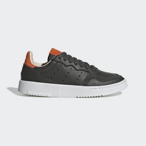 adidas Supercourt Schuh Legend Earth / Legend Earth / Orange (EF9204)