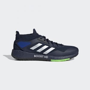 adidas Pulseboost HD Laufschuh Collegiate Navy / Night Metallic / Signal Green (EG9967)