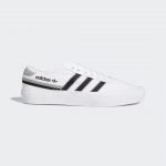 adidas Delpala Schuh Cloud White / Core Black / Charcoal Solid Grey (FV0636)