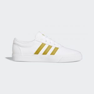 adidas Adiease Schuh Cloud White / Old Gold / Cloud White (FV1037)