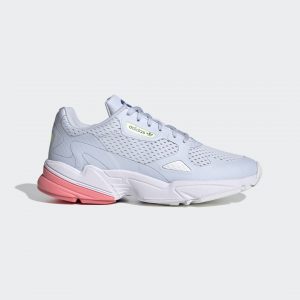 adidas Falcon Schuh Aeroblue / Cloud White / Semi Flash Red (FV1115)