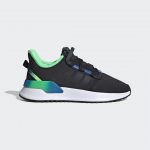 adidas U_Path Run Schuh Core Black / Core Black / Shock Lime (FV1852)