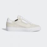 adidas Continental Vulc Schuh Beige / Cloud White / Cloud White (FV5363)