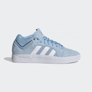adidas Tyshawn Schuh Clear Blue / Cloud White / Gold Metallic (FV5851)