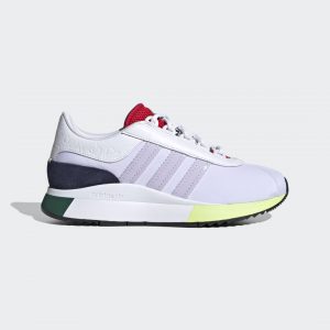 adidas SL Andridge Schuh Cloud White / Purple Tint / Scarlet (FV7784)