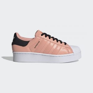 adidas Superstar Bold Schuh Trace Pink / Cloud White / Core Black (FW3573)