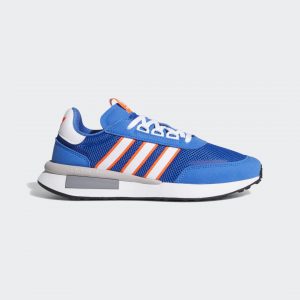 adidas Retroset Schuh Blue / Cloud White / Solar Red (FW7849)