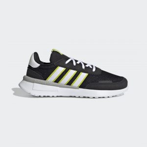 adidas Retroset Schuh Core Black / Cloud White / Semi Solar Yellow (FW7850)