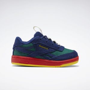 Reebok De Animals Observatory Club C Revenge Night Navy / Flannel Green / Fireball Red (FX1395)