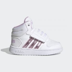 adidas HOOPS MID 2.0 I Cloud White / Clear Lilac / Grey Two (FY9292)