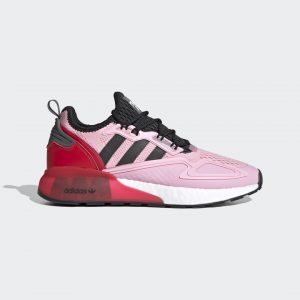 adidas Ninja ZX 2K Boost Schuh True Pink / Core Black / Scarlet (FZ0454)