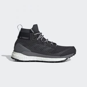 adidas TERREX Free Hiker Wanderschuh Carbon / Carbon / Ash Grey (G28417)
