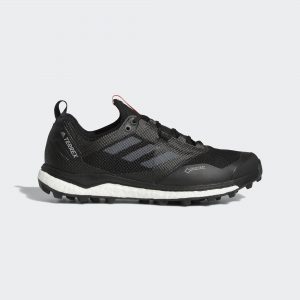 adidas TERREX Agravic XT GORE-TEX Trailrunning-Schuh Core Black / Hi-Res Red / Grey Three (AC7655)