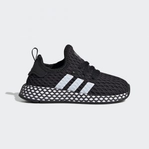 adidas Deerupt Runner Schuh Core Black / Cloud White / Grey Five (CG6864)