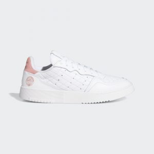 adidas Supercourt Schuh Cloud White / Cloud White / Glow Pink (EF5925)