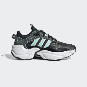 adidas Magmur Runner Schuh Core Black / Cloud White / Frost Mint (EF9002)