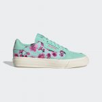 adidas Continental Vulc Schuh Easy Green / Core Black / Semi Solar Pink (EF9075)