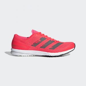 adidas Adizero Takumi Sen 6 Laufschuh Signal Pink / Core Black / Copper Metallic / Coral (EG4665)