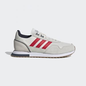 adidas 8K 2020 Schuh Chalk White / Scarlet / Legend Ink (EG4758)