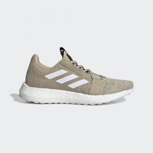 adidas Senseboost Go Schuh Savanna / Core White / Signal Green (EG4961)