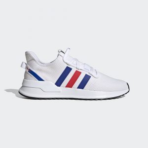 adidas U_Path Run Schuh Cloud White / Royal Blue / Lush Red (EG5331)
