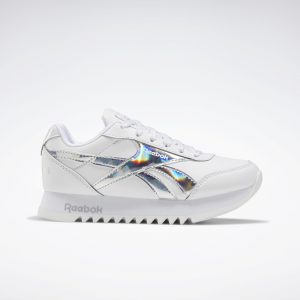 Reebok Royal Classic Jogger Platform 2 White / Silver Metallic / White (FV1309)