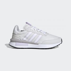 adidas Retroset Schuh Crystal White / Cloud White / Purple Tint (FW4814)