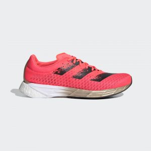 adidas Adizero Pro Laufschuh Signal Pink / Core Black / Signal Pink / Coral (FW9240)