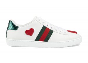 Gucci Ace Embroidered Heart (W)