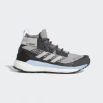 adidas TERREX Free Hiker GORE-TEX Wanderschuh Ch Solid Grey / Grey Two / Glow Blue (G28465)