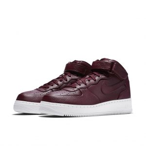 Nike Air Force 1 Mid Night Maroon