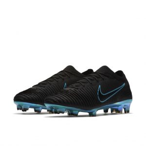 Nike Mercurial Vapor Flyknit Ultra FG Black Gamma Blue