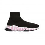 Balenciaga Speed Graffiti Black Pink (W)