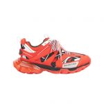 Balenciaga Track Clear Sole Red
