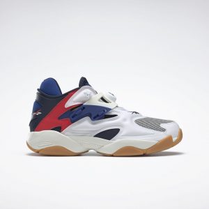 Reebok Pump Court White Navy Red