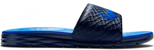 Nike Benassi Solarsoft 2 Midnight Navy Lyon Blue