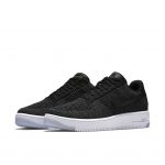 Nike Air Force 1 Flyknit Low Black White