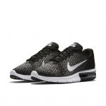 Nike Air Max Sequent 2 Black White-Dark Grey (W)