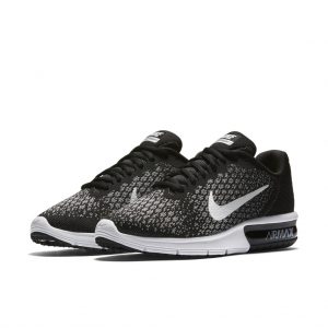 Nike Air Max Sequent 2 Black White-Dark Grey (W)