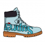 Timberland 6″ Supreme Ice Blue
