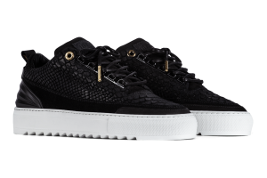Mason Garments Firenze Nubuck / Suede Black Schwarz (SS21-1B)