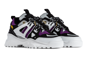 Mason Garments Genova II Suede / Leather Purple Purple (SS21-35-18A)