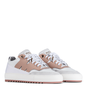 Mason Garments Torino M Leather – White / Pink Weiß (SS21-24B)