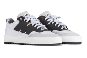 Mason Garments Torino M Leather White / Grey Weiß (SS21-24C)