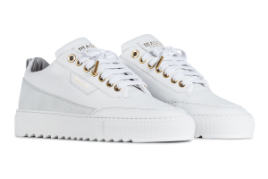 Mason Garments Torino Leather / Nubuck – White / Creme Weiß (SS21-32K)